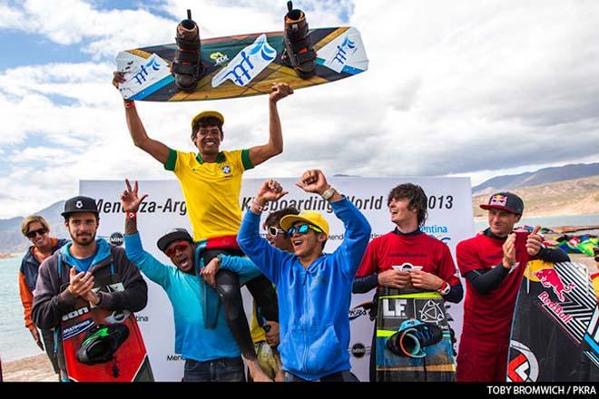 Men’s podium ©  Toby Bromwich / PKRA http://prokitetour.com/